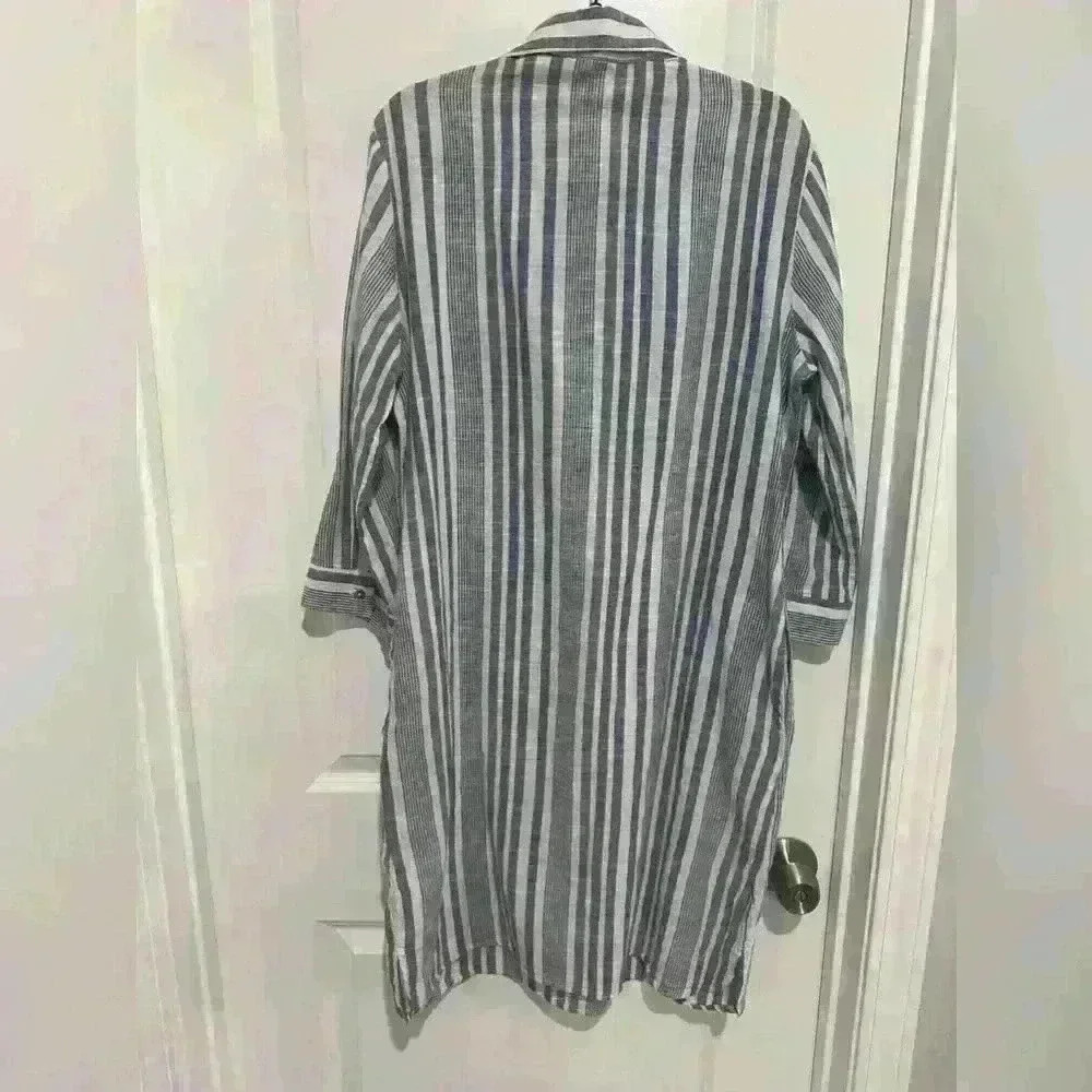 NWT MILLENIUM striped dress size medium - Picture 4 of 5